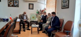 بازدید روابط عمومی و همکاران اداره برق استان گیلان