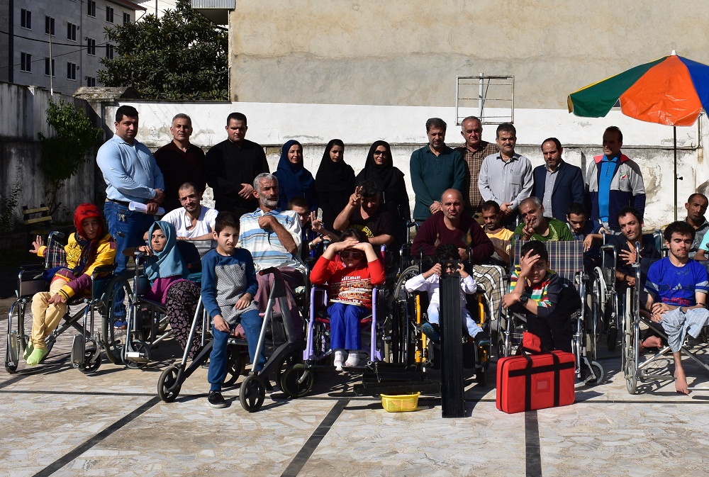 بازدید هیات استعدادیابی ورزش معلولین و جانبازان