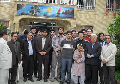 بازدید دانشجویان دانشکده فنی شهید چمران
