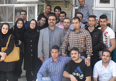 بازدید دانشجویان تربیت بدنی دانشگاه آزاد اسلامی