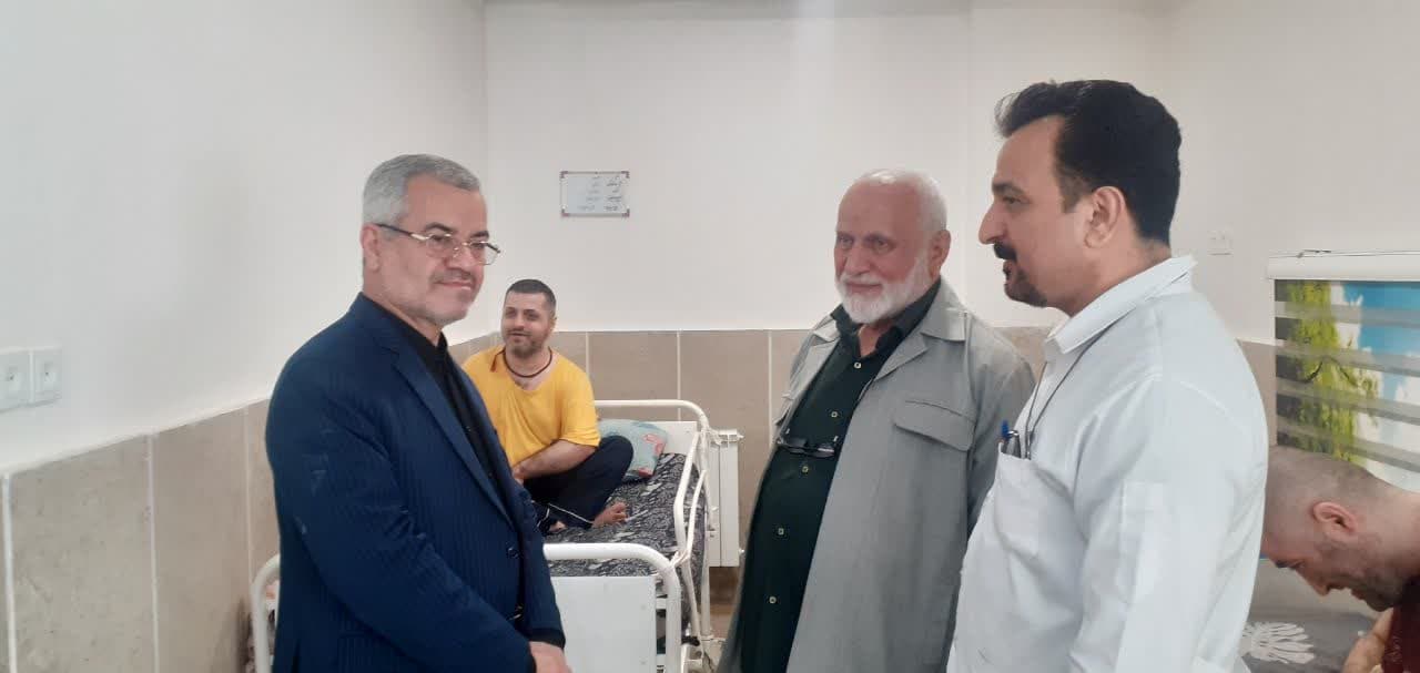 بازدید آقای دکتر احمدی سنگری نماینده محترم مردم رشت و حومه در مجلس شورای اسلامی از آسایشگاه سالمندان و معلولین رشت(خیریه)