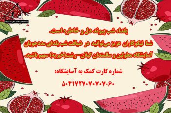 دعوت از نیکوکاران جهت شرکت در پویش شب یلدا